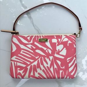 Kate Spade Grant Street Grainy Lolly Wristlet NWOT